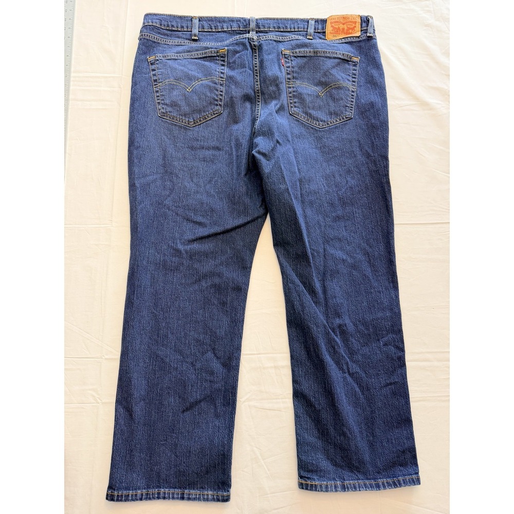 Levis 541 Jeans Mens 44x30 Blue Medium Wash Athletic Tapered Leg‎ Denim Fit - Picture 7 of 10